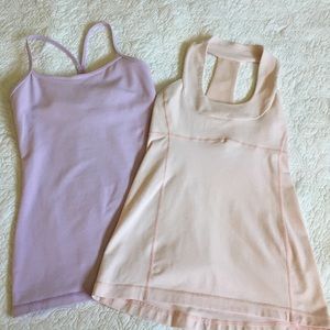 2pcs. Lululemon tank top size 4